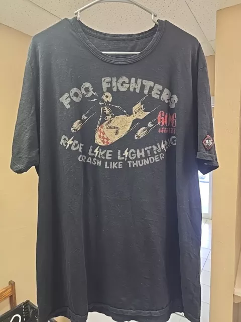 Vintage Johnson Motors Foo Fighters Shirt Xl