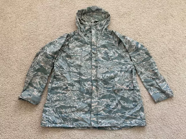 USAF Orc Industries Military Improved Rainsuit Parka Digital Camo w/ Hood LARGE USAF Orc Industries Military Improved Rainsuit Parka Digital Camo w/ Hood LARGE