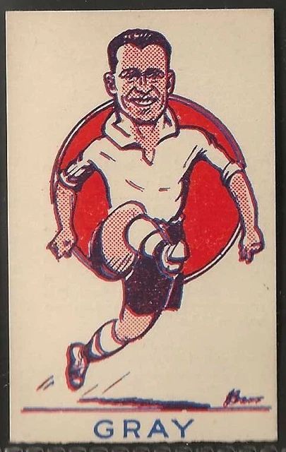 Donaldson-Sports Favourites 1953-#167- Football - Preston - Gray