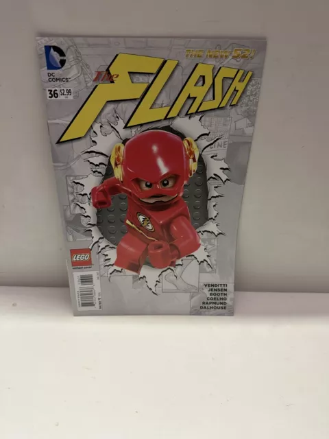 FLASH  (2011 Series)  (DC NEW52) #36 LEGO NM 1ST PRINT