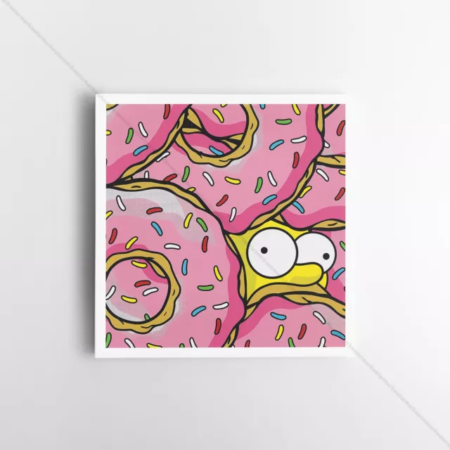 Jerkface Donut Mobile Canvas Art Poster Print