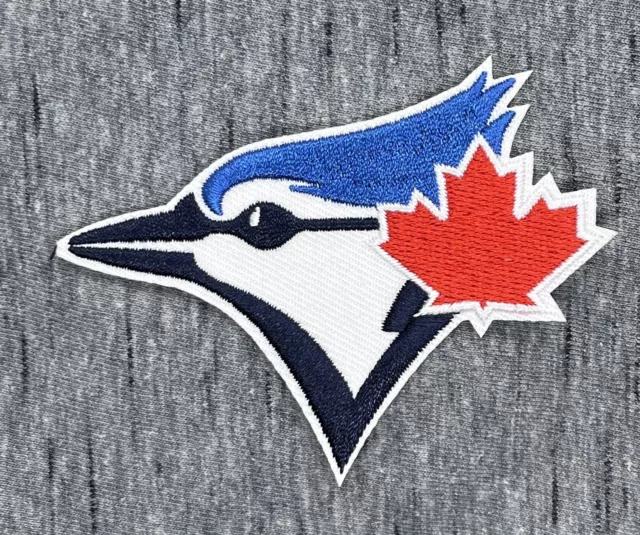Toronto Blue Jays Embroidered Iron On Patch 3” X 3.5” Free Shipping