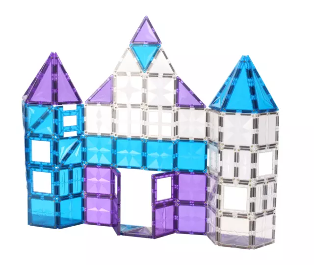 Frozen Ice Magnetic Tile Geometric Building Blocks Mathematics Construction Toy 2