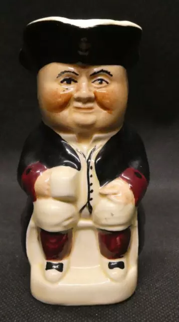 Vintage Tony Wood Staffordshire Toby Jug - 10.5cm tall