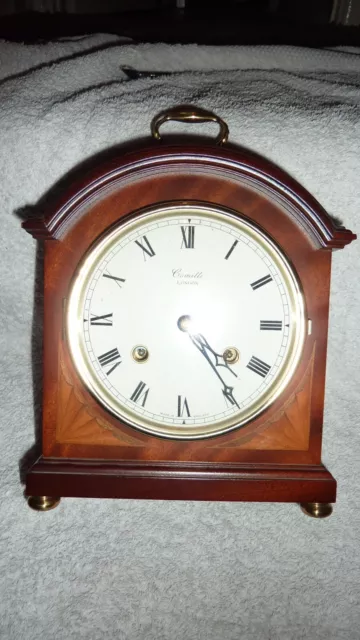 Stunning COMITTI OF LONDON REGENCY BREAK ARCH MANTEL CLOCK Fully Working