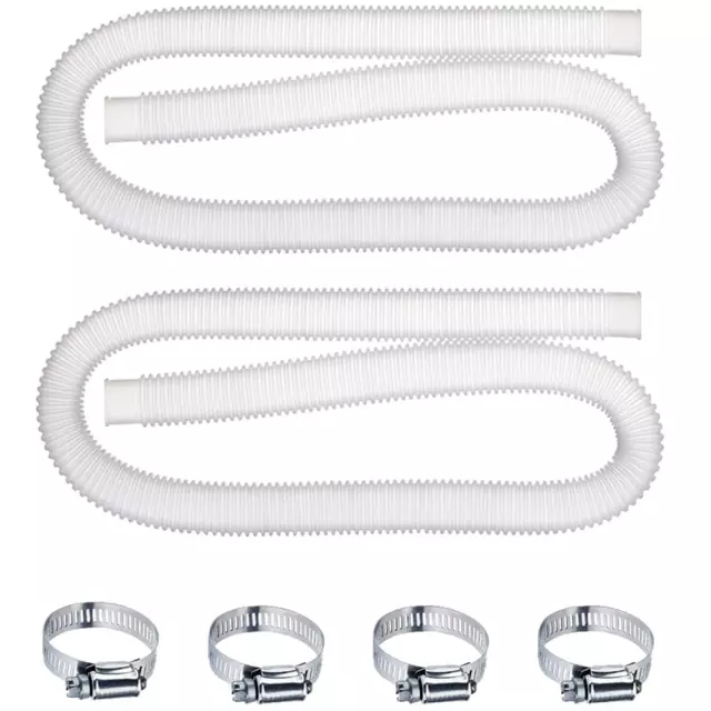 2 X For Intex 1-1/4 inch Accessory Hose Above Ground Pool Pump Replacement 1.25"