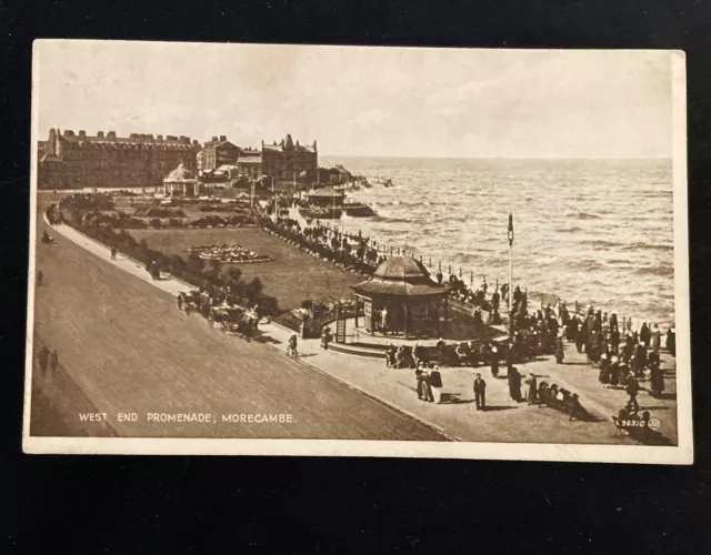 West End promenade Morecambe Lancashire