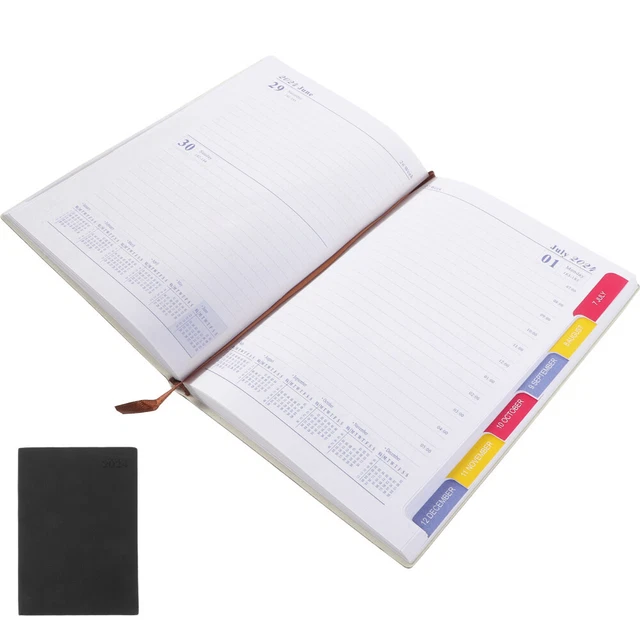 DAILY USE NOTEBOOK 2024 to do list notebook 2024 Agenda Book Office