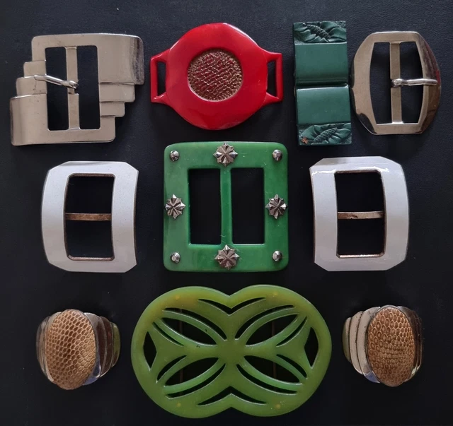 Boucles Métalliques 21,5x24mm - Lot 20 Pièces Or Et Argent - Pour Ceintures, Sacs, Bracelets