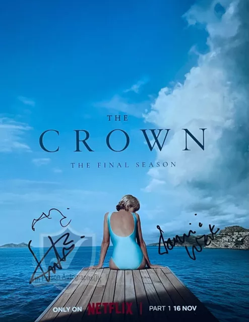 THE CROWN Multi Signed 11x14 Photo OnlineCOA AFTAL