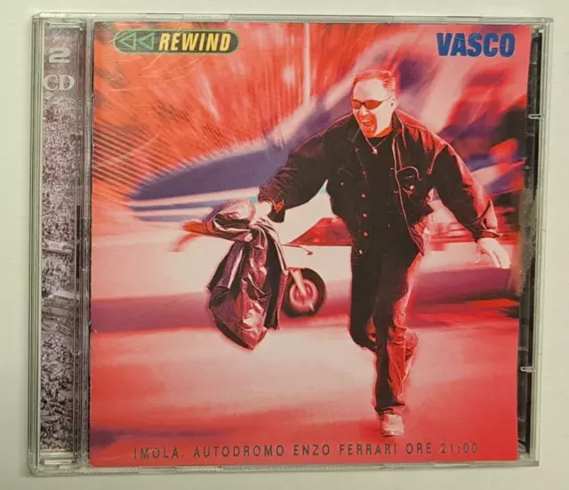 Cd Musicale Doppio Vasco Rossi "Rewind" Imola Autodromo Enzo Ferrari