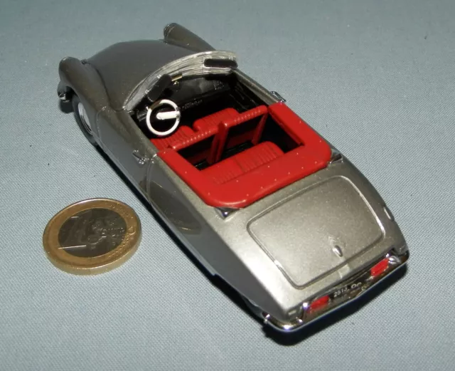 Rio 1/43 réf 4481 : Citroën DS Cabriolet anno 1961 (Gris métal)
