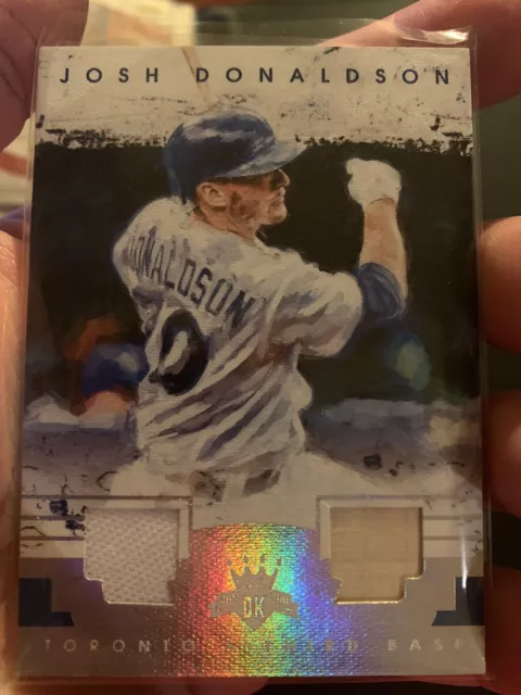 2016 Panini Diamond Kings Josh Donaldson Spiel gebrauchte Materialien/15 Toronto blau Ja