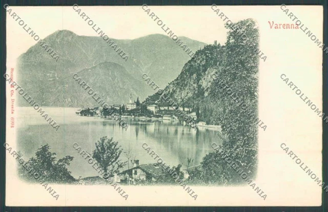 Lecco Varenna cartolina LQ4690