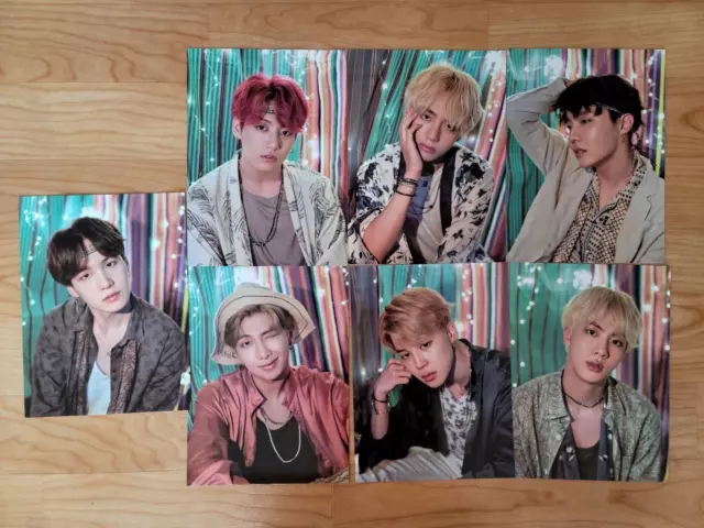 BTS 2018 SUMMER PACKAGE IN SAIPAN Mini Poster Set(7ea) Complete official kpop