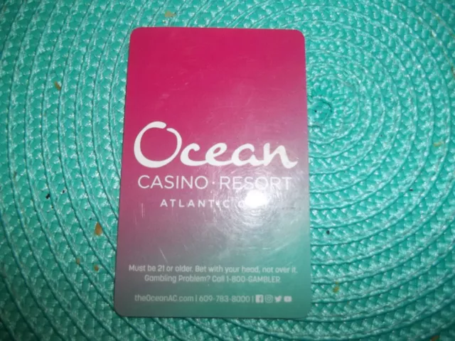 Ocean Casino Resort Room Key Card GO FOR THE MEMORIES Atlantic City as pictured