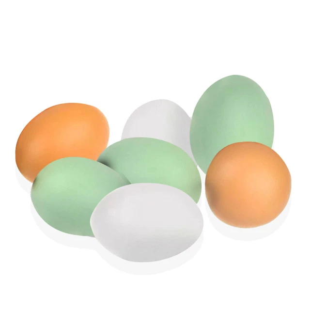 7 Pcs Oeufs De Pâques Pour Enfants Cotillons De Pâques Graffiti