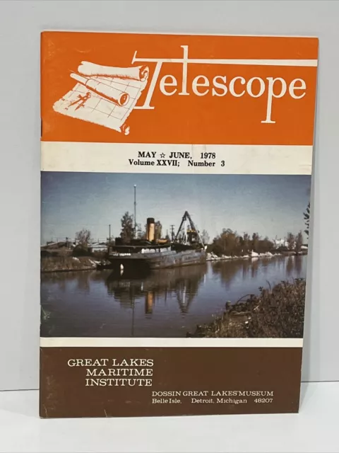 Telescope Journal Great Lakes Maritime Institute Dossin Museum 1978 Number 3