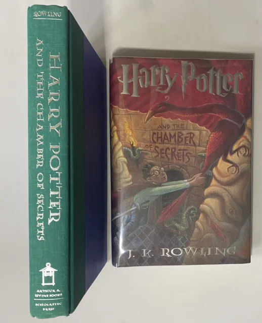 Harry Potter and the Chamber of Secrets ~ 1st/1st ~ Error ~ Org DJ ~ EX Cond