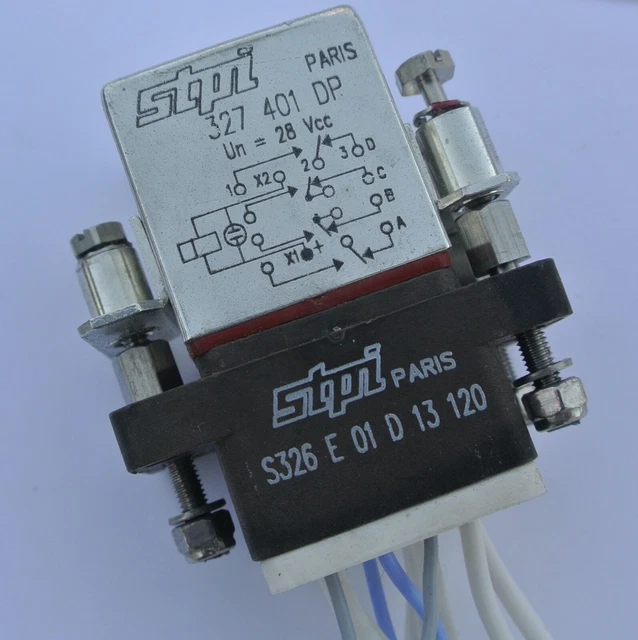 STPI PARIS 28 volt relay 327 401 dp £148.96 - PicClick UK