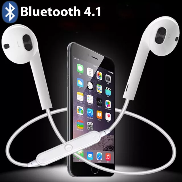 Bluetooth Headset Wireless Sport Stereo Headphones Earphone Earbuds With Mic