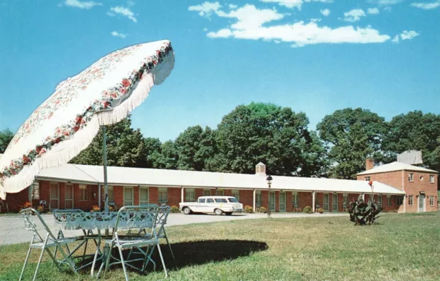 Vintage Postcard Bladensburg Motel North Of Washington Bladensburg Maryland MD