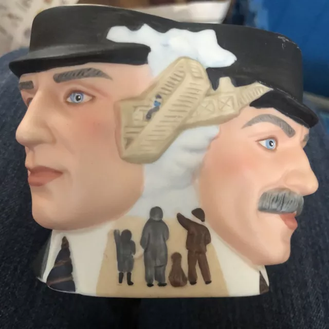 Vintage (1985) Handpainted AVON Collector Character Mug The Wright Brothers