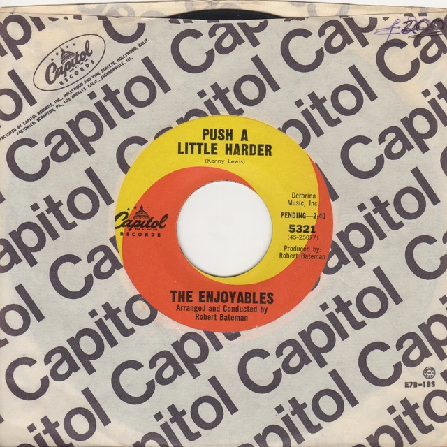 AGRÉABLES PUSH A Little Harder Capitol Soul Motown du Nord EUR 117,95 PicClick FR