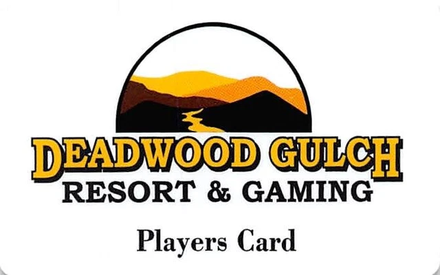 Deadwood Gulch Casino - Deadwood, SD - RARE 2nd Issue Slot Card
