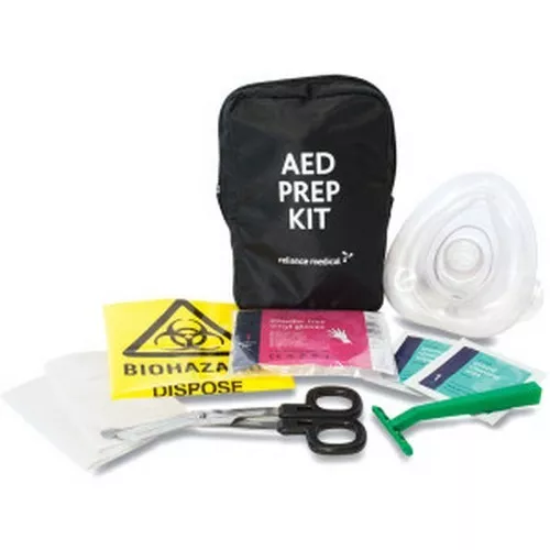 Aed Prep Kit - Ideal For Use With A Defib - Resuscitation - Cpr - Mouth To Mouth