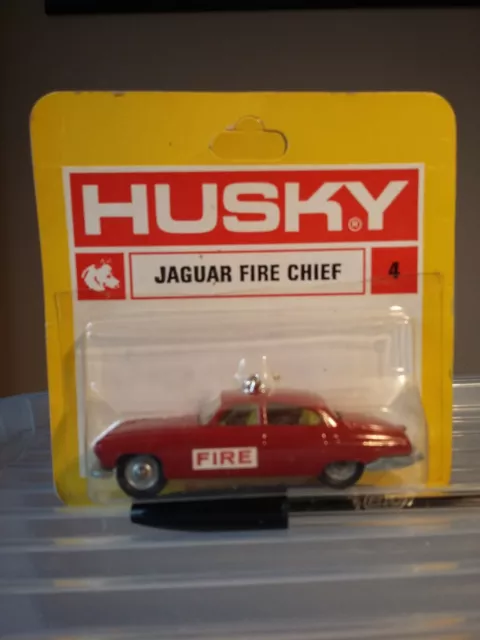 HUSKY / 1/74 ? / V. L. du chef des pompiers / JAGUAR / MK 10 / N° 4