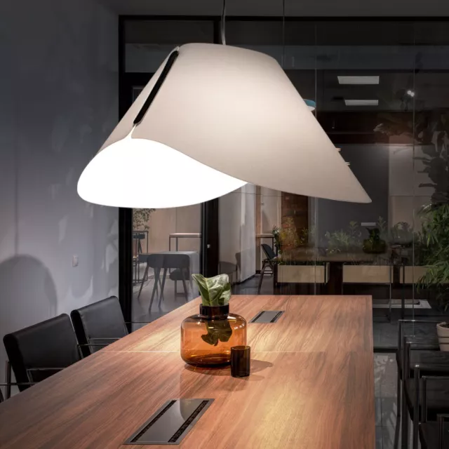 Lumière pour Salle à Manger Lampe Suspension Salon Suspensions 1x E27 Blanc
