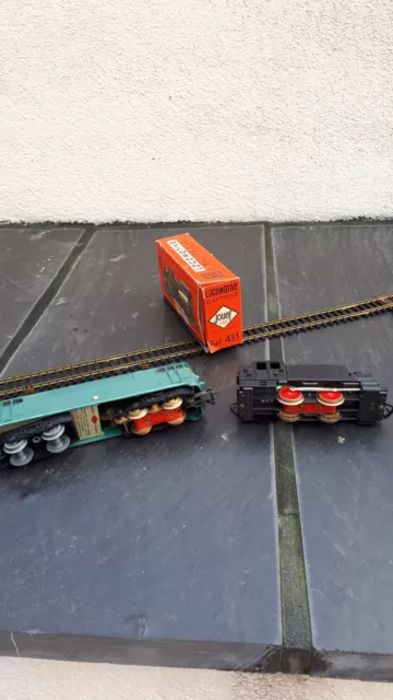 Rare Lot 01Tj Train Jouef Transfo + Bb 9201 + Loco Triage  1960    110 /6.5Volts 3