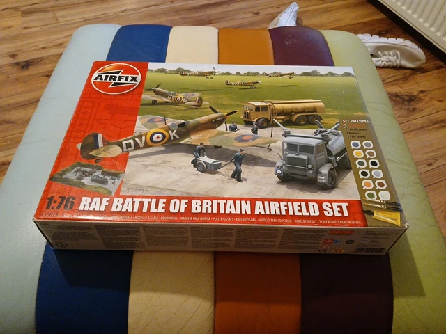 Model Raf Base AIRFIX 1:76 RAF Battle of Britain Airfield Set Diorama Model Kit Gift ...