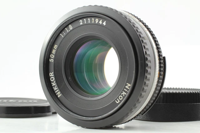 【Near Mint】 Nikon NIKKOR 50mm f/1.8 Ai-s Ais Pancake Standard MF Lens Japan #915