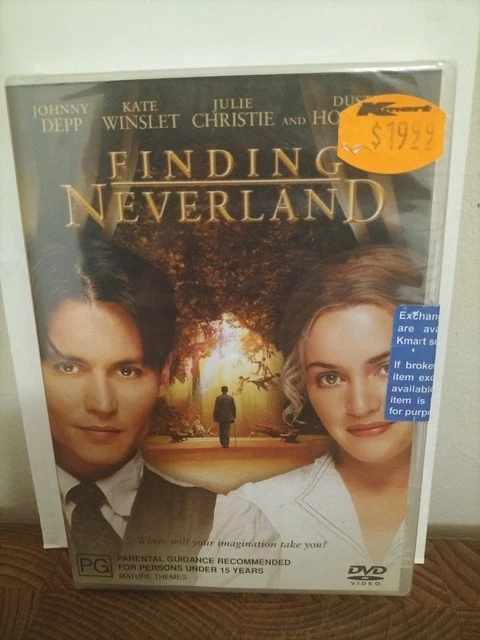 Finding Neverland (2004 : 1 Disc DVD Set) Brand New Sealed In Plastic Region 4