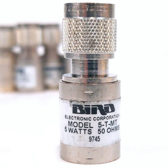 Bird Tecnologie 5-T-MT Tnc Connettore Maschio RF Coaxial Terminale 5W 4GHz 50Ohm