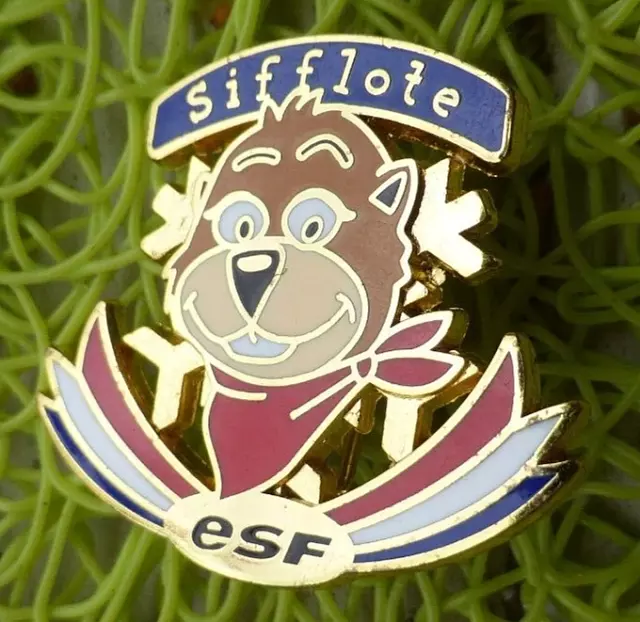 Broche De Ski / Esf Club Siffolte / Insigne Nouvelle Version  Medaille Brevet