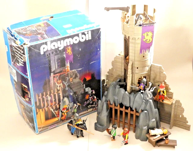 PLAYMOBIL VINTAGE MÉDIÉVAL moyen âge superset habitants poète ville 3410 de 1977 EUR 80,00 - FR