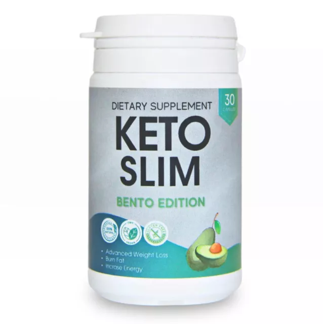 KETOSLIM : ÉDITION BENTO - Vitamines, Bentonite purifiée, Magnésium || 30caps