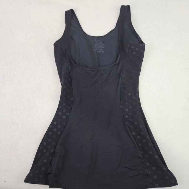 ASSETS RED HOT Label by Spanx Black Polka Dot Mesh Shapewear Camisole ...