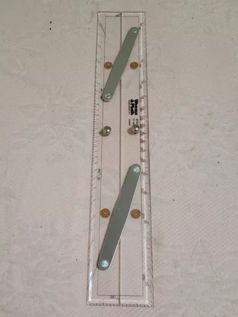 Weems & Plath Marine Navigation Parallel Ruler #141 (Aluminum Arms, 15-Inch)