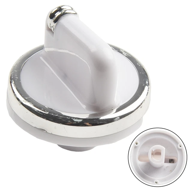 General Electric WH01X10311 Manopola Di Regolazione Per Lavatrice Con Clip, Ricambio Originale, Colore Biscotto, Sostituisce AP3995124