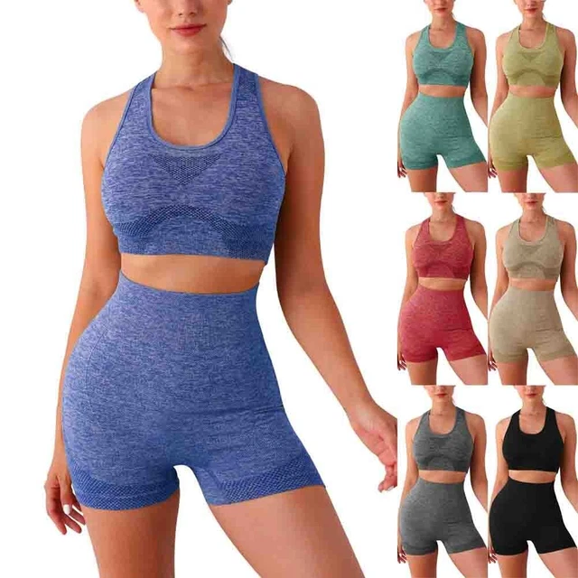 SHORTS DE SPORT pour Femmes D ete Legging bleu EUR 9 99 PicClick FR