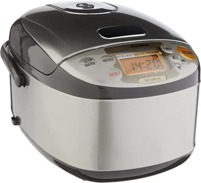 Zojirushi NP-GBC05 Induction Heating System Rice Cooker & Warmer NEW