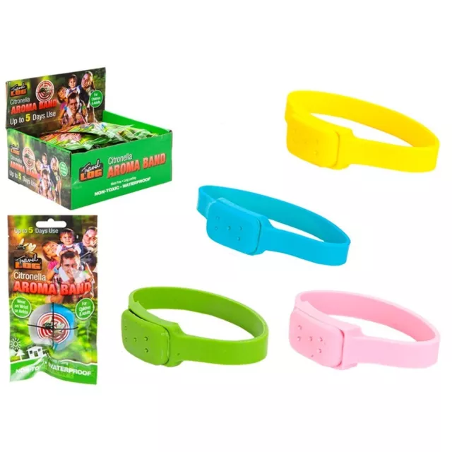 AntMosquito Insect Repellent Bracelet Waterproof Wrist Bug - Child friendly