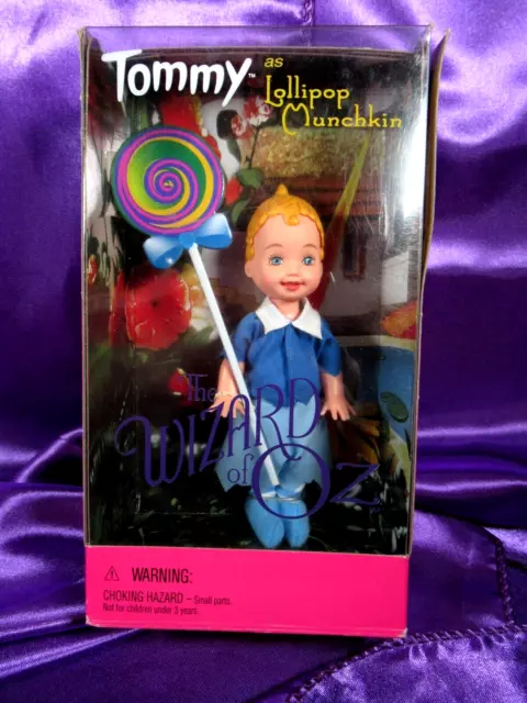 The Wizard Of Oz Tommy as Lollipop Munchkin Doll Mattel Barbie 1999 25819