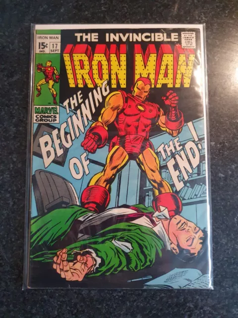 Iron Man 17 Classic Silver Age Cover