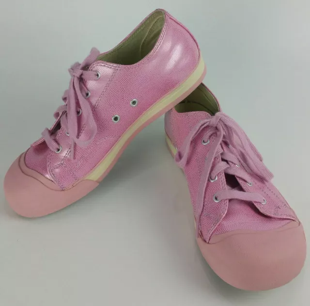 Keen Coronado Pink Patent Canvas Athletic Sneakers Shoes Girls 6 Womens 7.5 - 8