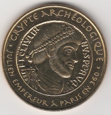 Sans date Monnaie de Paris 75004 Crypte archéologique Julien Empereur en 360 